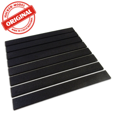 H0 railway Embankment 600x60x height 18 mm