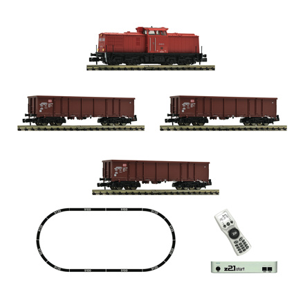 z21 start digit. set:cla ss 204 freight train DB-N
