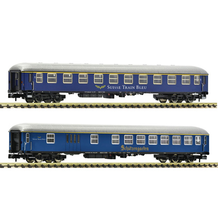 2 piece set (2): Express train coaches 