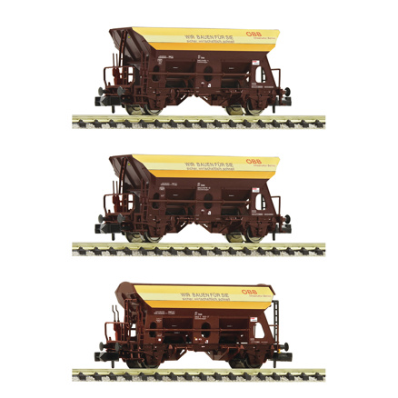 3-piece set: Gravel wagon s, ÖBB                   