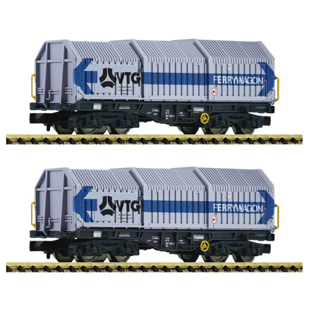 2 piece set: Telescopic hood wagons, VTG 