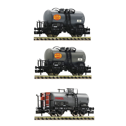 3 piece set: Tank wagons, DR 