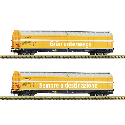 2 piece set: Large-capacity sliding wall wagons, Wascosa 