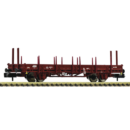 Swivel-type stake wagon,  SNCB                     