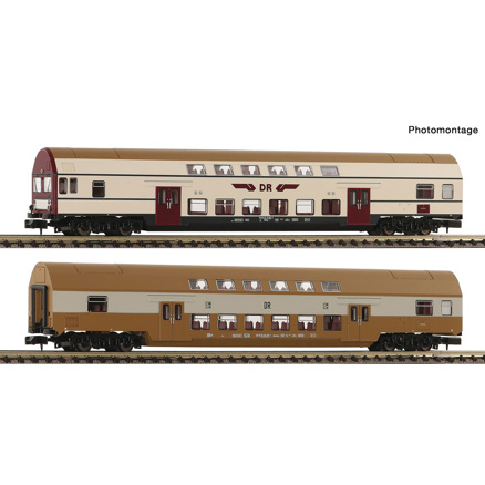 2 piece set (1): Double-deck coaches, DR 
