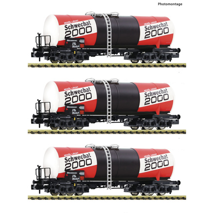 3-piece set: Tank wagons, ÖBB 