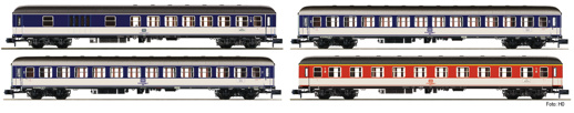 4-dílný  set vagonů Deutsche Bundesbahn FL-881908