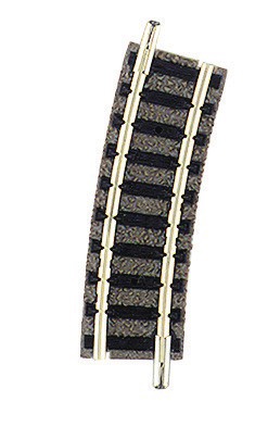 Track curved, R1, 15°  PU 20   FL-9122