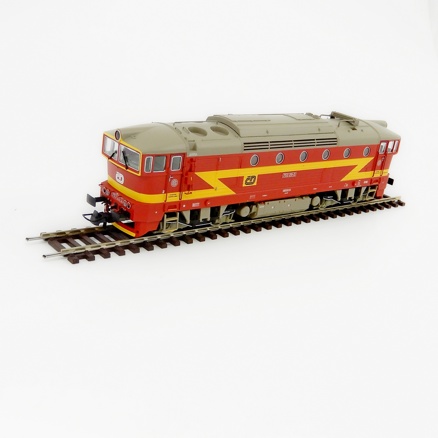 Diesel locomotive 753 211-2, CD ,DC -ANALOG