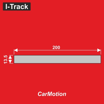 Silniční podklad ROVNÝ pro CarMotion šířka 1,35 cm