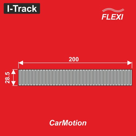 Street bedding FLEX element for CarMotion 2,85cm