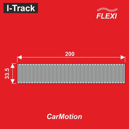 Silniční podklad FLEXI pro CarMotion šíře 3,35cm