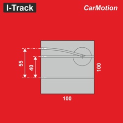 Redukce mezi oblouky 21 a 22,5 cm Rovná CarMotion