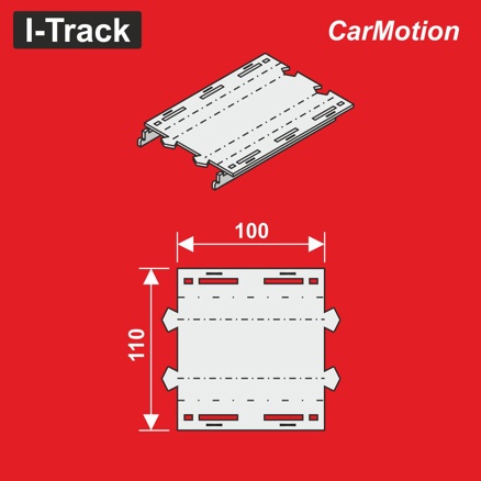 Connecting/reducing Segments A 11 x 10 cm  