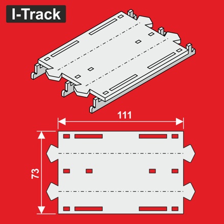 N  REDUKCE 2-kolejná  111x73mm 1ks