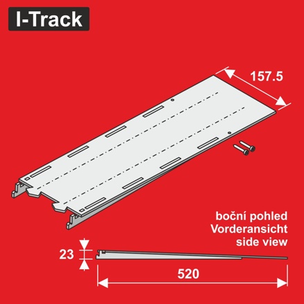 H0 Start double-track segment 157,5x315mm 1pcs.