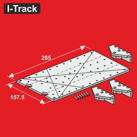 Transition segment between exit segment and plate