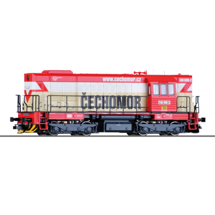 TT-Diesel. lok. 742 CZ ,Zvuk, DCC, Tillig-02758 S