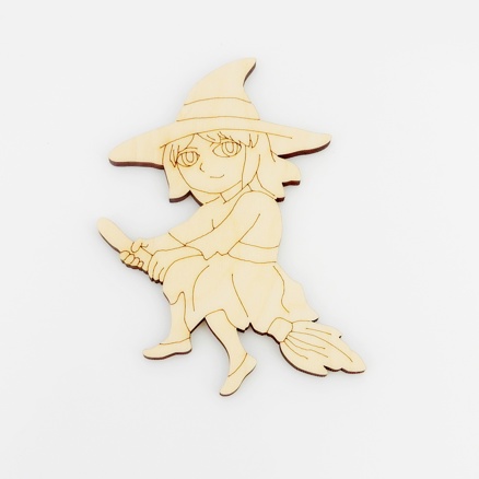 Witch on a Broomstick, Type 1