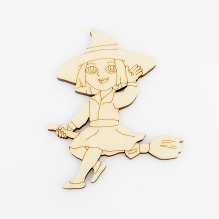 Witch on a Broomstick, Type 2