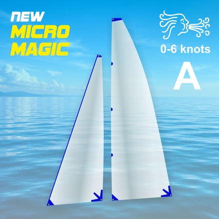 3D sails for MicroMagic size 