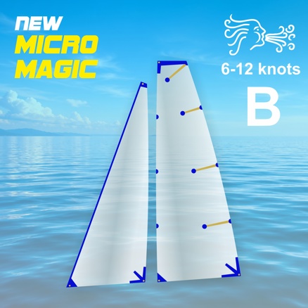 3D Segel für Micro Magic Grösse B