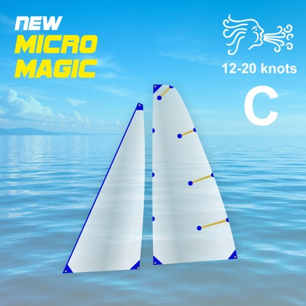 3D Segel für Micro Magic Grösse 