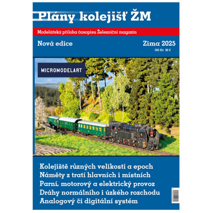 Plány kolejišť ŽM - zima 2025