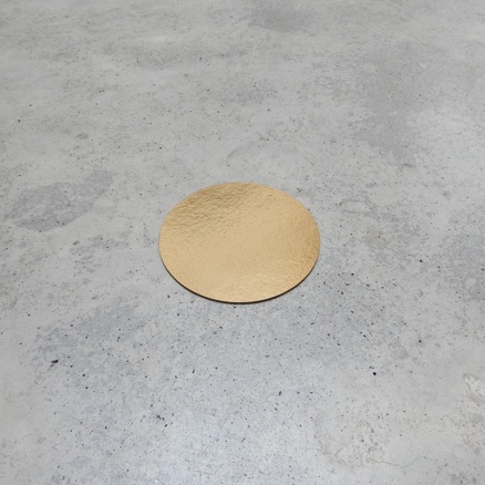 Podtácek pod dort průměr 13,5 cm EXTRA PEVNÝ-zlatý