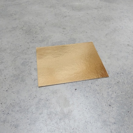 Podtácek pod dort 6x10cm EXTRA PEVNÝ-zlatý