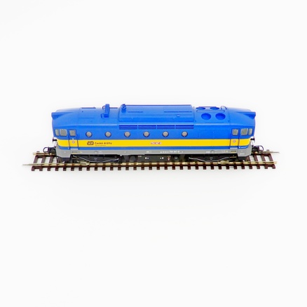 Dieselová lokomotiva 754 047 ČD, DCC, H0-zvuk