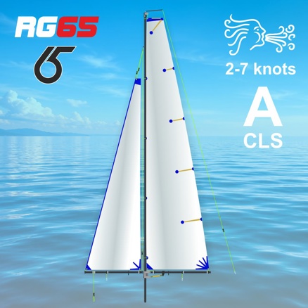 Tunning 3D Segelsatz  für RG 65 Grösse A Classic