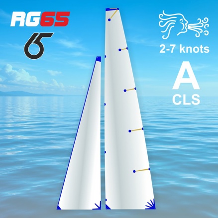 Tunning 3D Segelsatz  für RG 65 Grösse A Classic