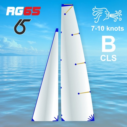 Tunning 3D Segelsatz  für RG 65 Grösse B Classic