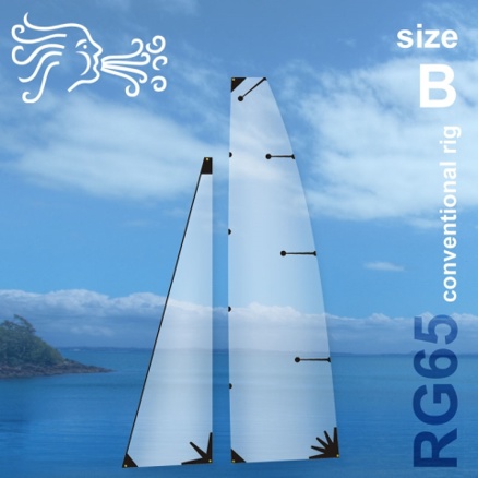 Tuningové 3D  plachty pro RG 65 velikost B Clasic