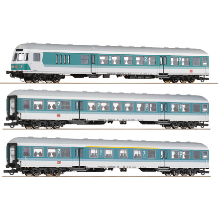 3-piece set 1: Regional t ransport coaches, DB AG  