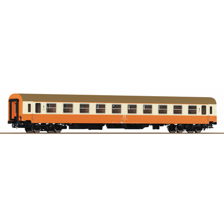 Express train coach 1st c lass, DR                 