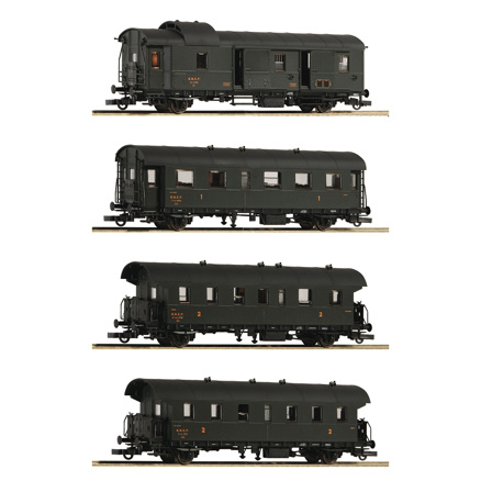 4er Set Pers.Wag. SNCF        
