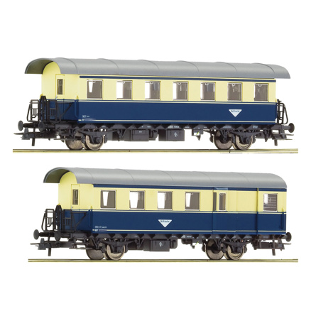 2 piece set: Ribbed coaches, ÖBB 