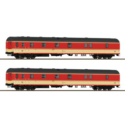 2 pcs. Set: Railway Mail Car 