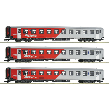 3 piece set: Commuter coaches, ÖBB 