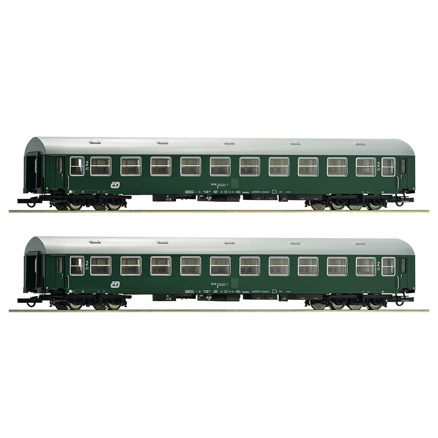 2 piece set: 2nd class coaches, CD 