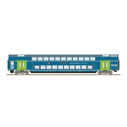 Double-decker coach 2nd class 