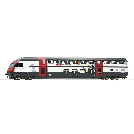 Double-deck control cab coach, SBB 