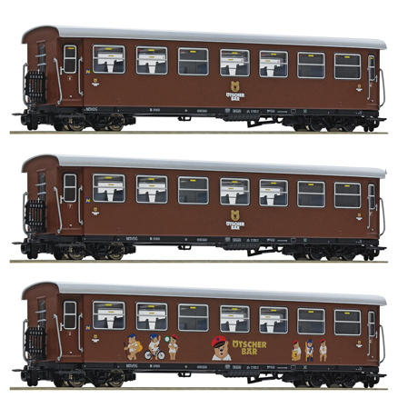 3er Set Personenzug Növog     