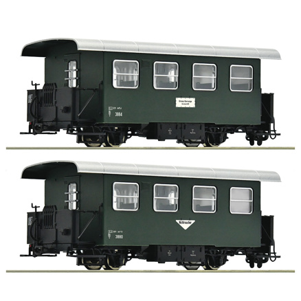 2 piece set: Narrow gauge coaches, ÖBB 