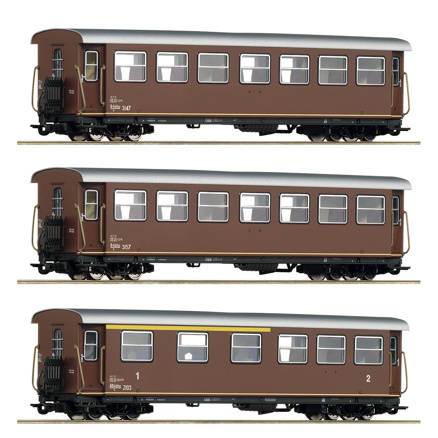 3-piece set: Passenger coach, ÖBB 