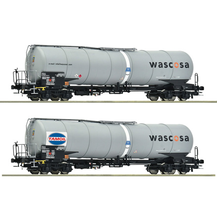 2 piece set: Tank wagons, Wascosa/Tamoil 