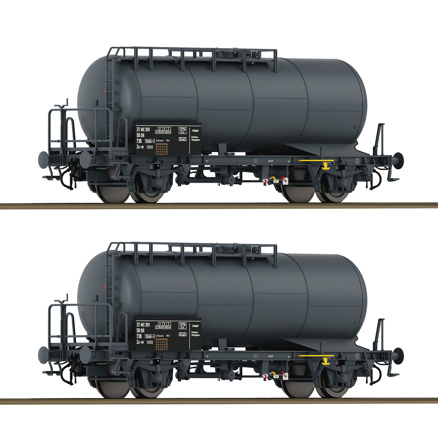 2 piece set: Tank wagons, DR 
