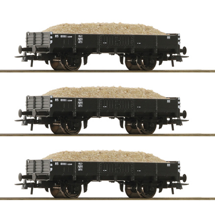 3 piece set: Sand hopper wagon, NS 
